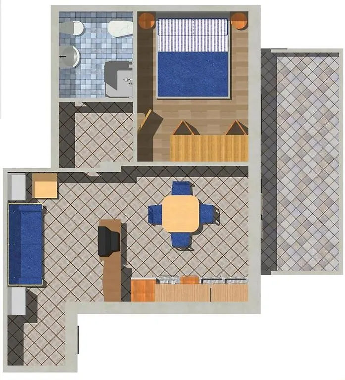 Family Residence Nuova Orchidea ريتشيوني